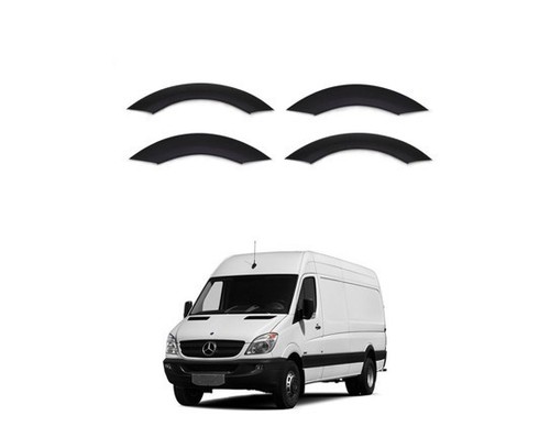4pcs abs black wheel arch - abs,