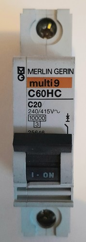 Merlin gerin c60hc c20 - c60hc,