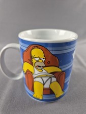 The Simpsons - Homer Simpson "Without TV" 20TH Century Fox Mug - 2004