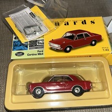 Corgi Vanguards Ford Cortina Mk 2 Super  Dragoon Red  1.43 VA04106  RARE NEW