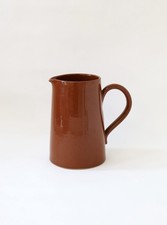 Vintage Very Large Brown Lovatts Jug Pottery  1945 9.5”