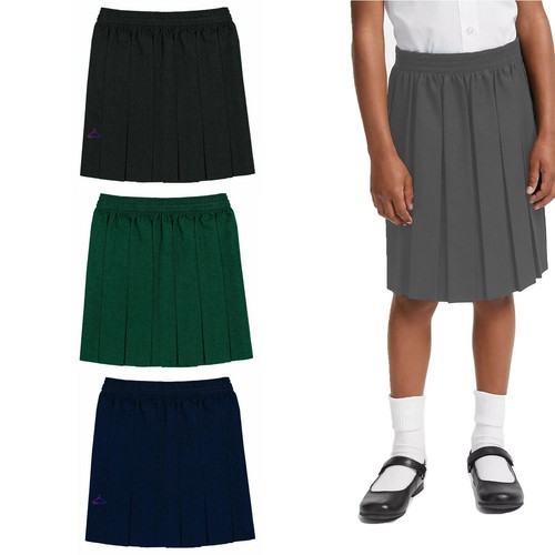 Girls all round box pleated - girls,