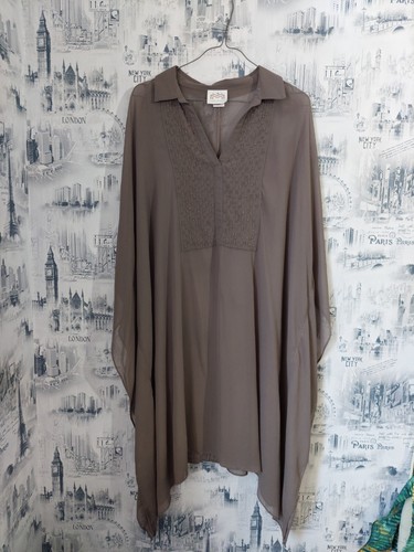 Maryan mehlhorn gray kaftan - maryan,