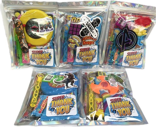 Boys party bags pre filled - party,