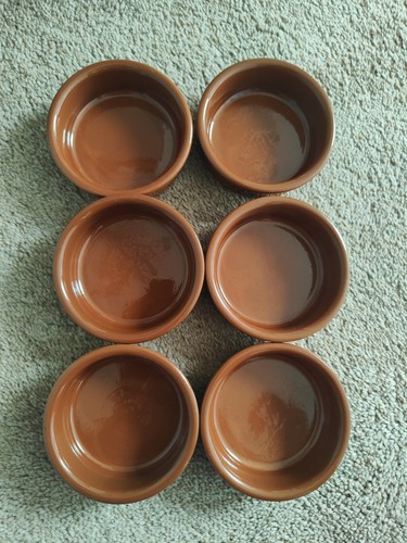 Terracotta tapas dishes - 6,