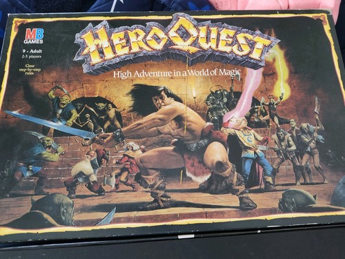 Vintage hero quest board game - quest,
