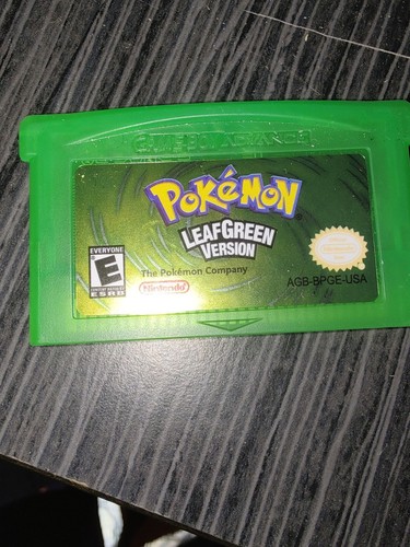 Pokemon leafgreen gba game - game, boy