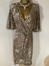 Beautiful TFNC London Sequinned Evening Dress Size 18?