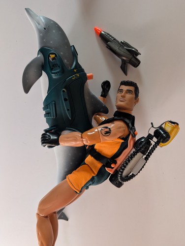 Vintage action man marine - vintage,