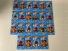 Hot Wheels On The Road Trading Card Collection X22 Packs 132 Cards New Sealed