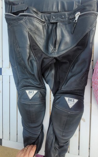 Bks leather motorbike trousers - motorbike,