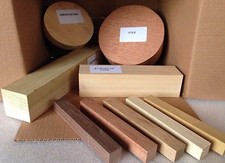 Woodturning Blanks Selection Gift Box - Bowl & Square Wood Turning Gift Box