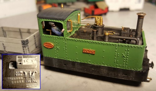 Gvt steam loco glyn valley - glyn,