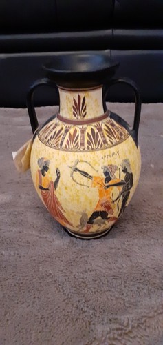 Greek vase nina ceramics - vase,