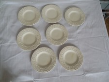 Wedgwood Etruria & Barlaston Patrican porcelain bread & butter plates 7pc 6.5"