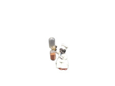 Rare Vintage 1952 Porcelain German Germany Black Chef Egg Timer