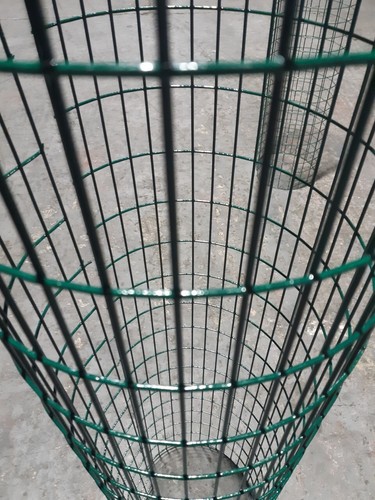 Tree guard green coated pvc - coated,