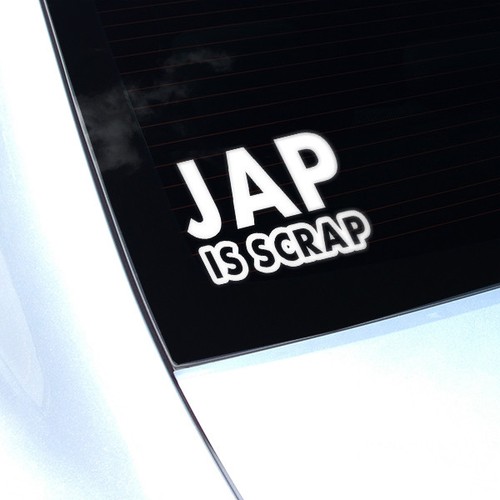 Jap scrap crap decal - crap,