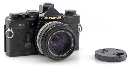 Olympus black 35mm film - olympus,