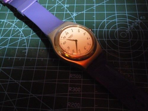 Rare swatch irony aluminum - rare,