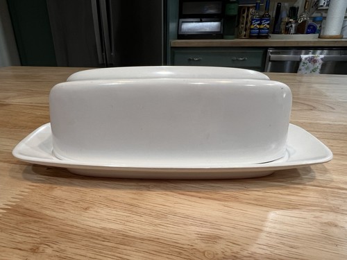 White melamine butter - melamine, for