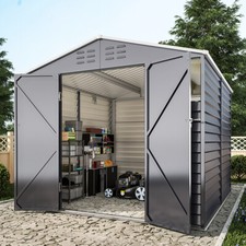 8 X 8.5FT Metal Garden Shed
