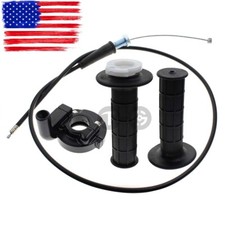 Throttle Clamp Cable Twist Throttle Grips For Monster Moto 80CC Mini Bike 