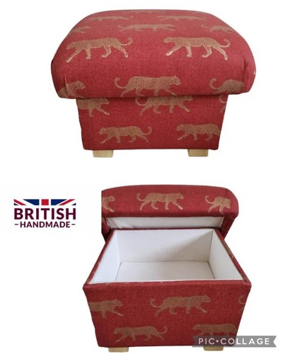 Storage footstool pouffe - footstool,