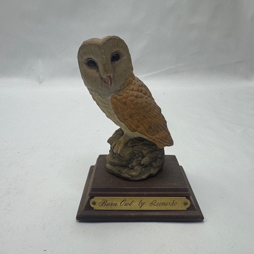 Leonardo barn owl resin - barn,