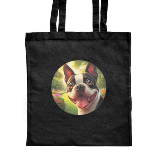 Happy boston terrier classic - boston, terrier'