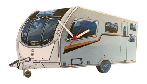 Caravan clock caravans - clock,