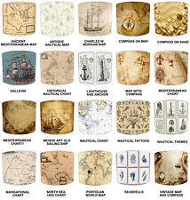 Vintage Nautical Maps Ceiling
