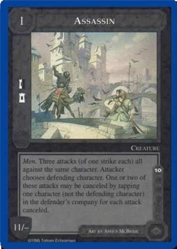 Assassin middle earth ccg - earth,