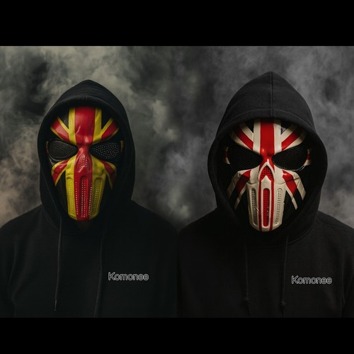 Halloween mask union jack - halloween,