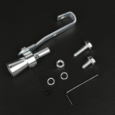 Car Exhaust Pipe SIlver Turbo