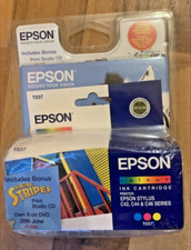 Epson T037 Colour Genuine Ink