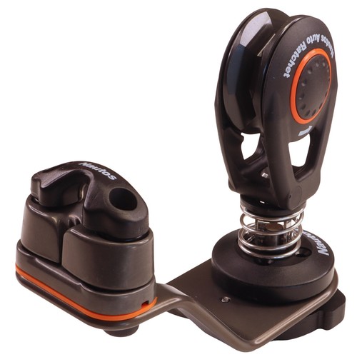Dinghy main sheet swivel base - main,