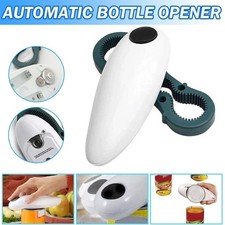 Automatic Electric Can Opener Home One Touch Jar Opener& 8-Shaped Bottle Openers