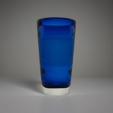 Whitefriars Optic Glass Vase