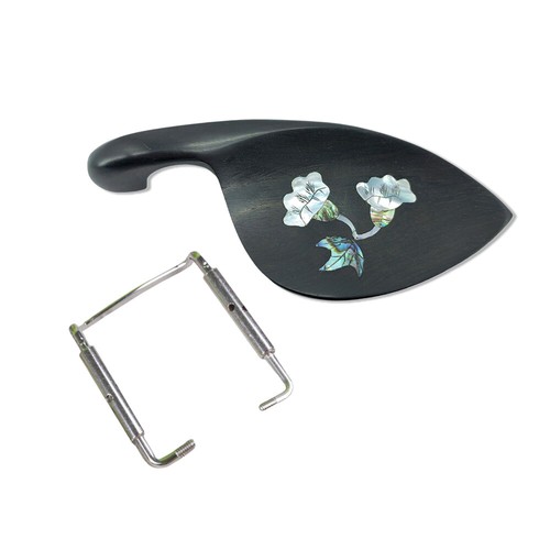 Violin ebony trumpet - , flower