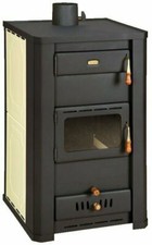 Wood stove for central heating solid fuel stove Prity S3W21