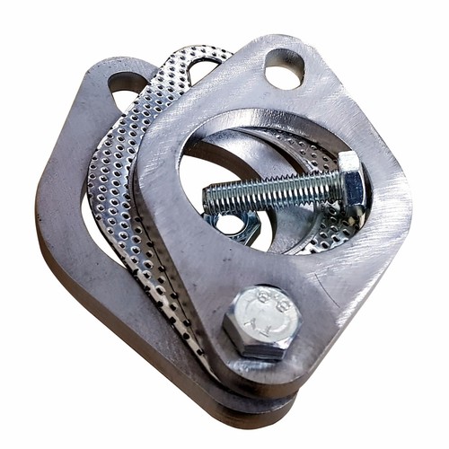 Universal exhaust flange and - flange,