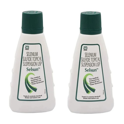 Bottles selsun suspension - bottles,