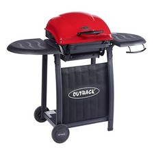 Outback Omega 201 Charcoal BBQ - Red