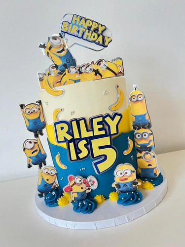 Minion cake topper bundle - minion, |