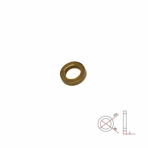 Brass washers bullet hinge - |,