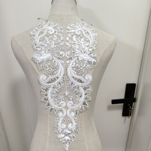 Sequin embroidered lace - sequin,