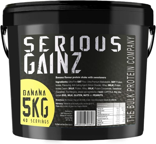 Serious gainz weight gainer - serious,