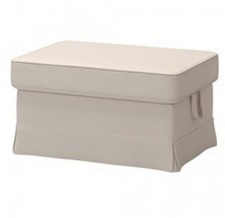 Brand new Ikea EKTORP Cover for Footstool, Lofallet beige, 803.216.91