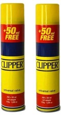 2pc Clipper Butane Gas
